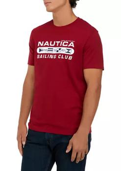 推荐Sustainably Crafted Sailing Club Graphic T-Shirt商品
