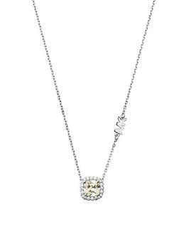 Michael Kors | Premium Sterling Silver & Cubic Zirconia Pendant Necklace商品图片,