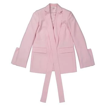推荐Burberry Ladies Pale Candy Pink Exaggerated-Lapel Blazer, Brand Size 8 (US Size 6)商品