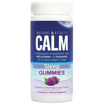 Natural Vitality | Calm Sleep Gummies with Magnesium Blueberry Pomegranate,商家Walgreens,价格¥163