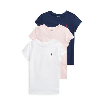 商品Big Girls Jersey T-shirt, Pack of 3图片