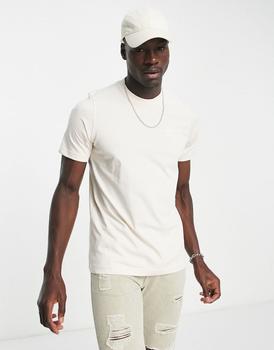 Adidas | adidas Originals Trefoil Essentials logo t-shirt in off white商品图片,