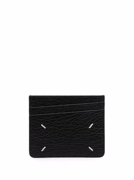 MAISON MARGIELA | Maison Margiela Four Stitches Leather Card Holder,商家Baltini,价格¥1853