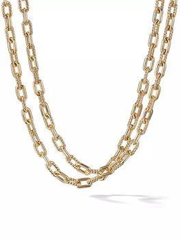 David Yurman | DY Madison Chain Necklace in 18K Yellow Gold, 6MM,商家Saks Fifth Avenue,价格¥44257