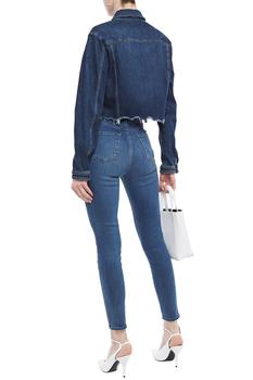 J Brand | Leenah high-rise skinny jeans商品图片,3折