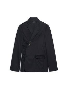 巴黎世家外套真假, Balenciaga | BALENCIAGA Handstitch-style Oversized Jacket Black商品图片 