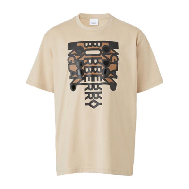 美国burberry t恤, Burberry | BURBERRY 男士浅棕色T恤 8051401商品图片 独家减免邮费