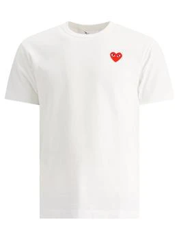 推荐Comme des Garçons Play Heart Logo Patch Crewneck T-Shirt商品