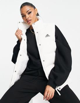 Adidas | adidas Outdoor Helionic  gilet in white商品图片,