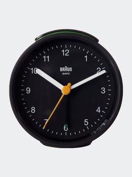 推荐Classic Silent Quartz Movement Analog Alarm Clock With Repetition, Light And Crescendo Beep Alarm商品