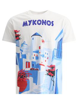 推荐"Mykonos Postcard" t-shirt商品