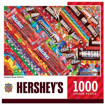 商品Masterpieces Puzzles | Hershey's Sweet Tooth Fix 1000 Piece Puzzle,商家Walgreens,价格¥168图片