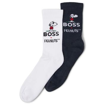 Hugo Boss | BOSS x Peanuts Men's Cotton-Blend Socks Set, Pack of 2商品图片,