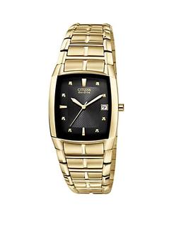 推荐Eco-Drive Men's Black Crystal Watch商品