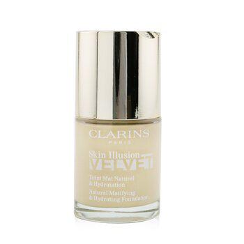 娇韵诗粉底液粉底, Clarins | Skin Illusion Velvet Natural Matifying & Hydrating Foundation商品图片 9.5折×额外8折, 额外八折