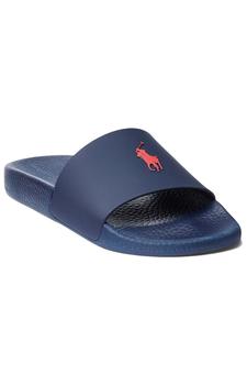 推荐(809852071002) Polo Sport Slides - Navy/Red商品