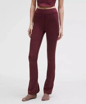 Lululemon | Softy Suedey Split-Hem High-Rise Mini-Flare Pant *Regular,商家Lululemon Canada,价格¥294