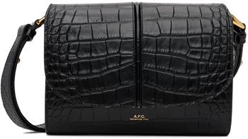 A.P.C. | Black Small Betty Horizon Shoulder Bag商品图片,
