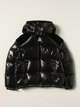 商品Shiny Moncler Chouelle down jacket with big logo图片