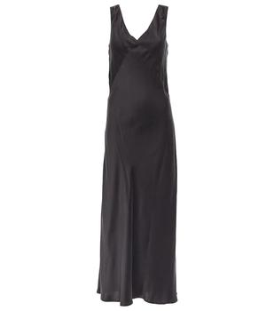 商品Asceno | Bordeaux silk satin slip dress,商家MyTheresa,价格¥3267图片