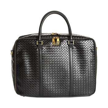 商品GUESS | Men's Crocodile Embossed Faux-Leather Evening Bag,商家Macy's,价格¥743图片