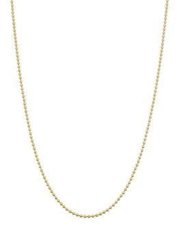 商品Oradina | 14K Yellow Gold Have A Ball Chain Necklace,商家Saks Fifth Avenue,价格¥2608图片