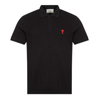 AMI | Ami Paris Polo Shirt - Black商品图片,