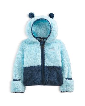 The North Face | Unisex Color Blocked Faux Fur Baby Bear Hoodie - Baby商品图片,独家减免邮费