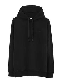 推荐Check cotton sweatshirt with EKD and hood商品