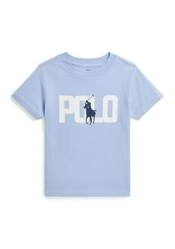 Ralph Lauren | Lauren Childrenswear Boys 2 7 Color Changing Logo Cotton Jersey T Shirt,商家Belk,价格¥151