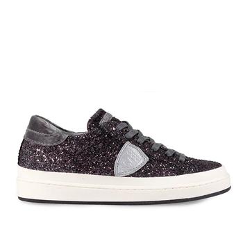 推荐Philippe Model Women's  Multicolor Glitter Sneakers商品