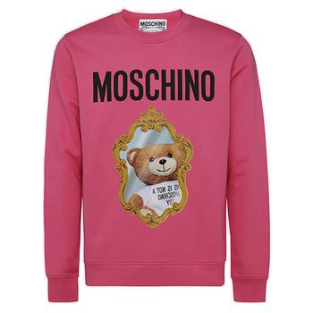 时尚莫斯奇诺卫衣男装, Moschino | Moschino Logo Printed Crewneck Sweatshirt商品图片 5.9折