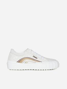 Fendi | Fendi Force FF canvas sneakers商品图片,