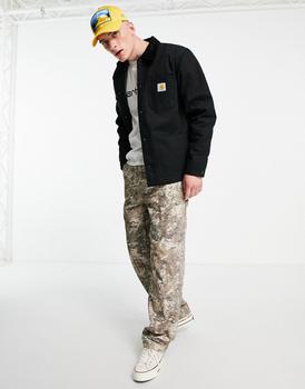 卡哈特外套是什么牌子, Carhartt | Carhartt WIP michigan coat in black商品图片 