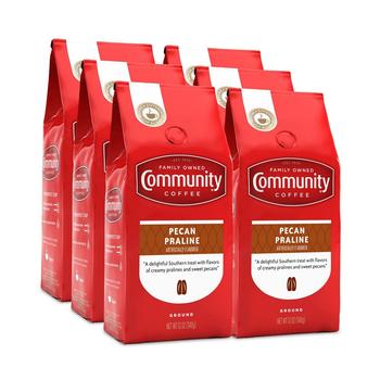 商品Community Coffee | Pecan Praline Medium Roast Premium Ground Coffee, 12 Oz - 6 Pack,商家Macy's,价格¥449图片