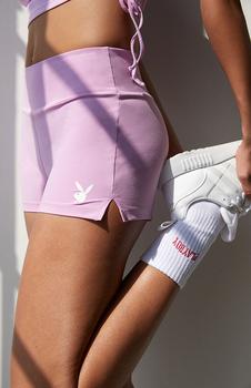 Playboy | By PacSun Slit Bike Shorts商品图片,4.9折