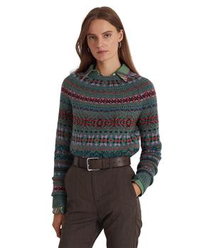 Ralph Lauren | Fair Isle Wool-Blend Sweater商品图片,