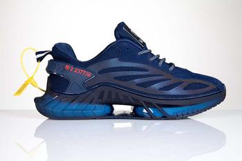 推荐Retro-Reflective Gym Shoes Navy Blue商品