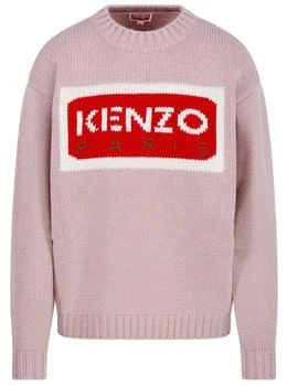 推荐Kenzo Logo Intarsia Crewneck Jumper商品