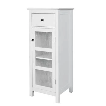 Teamson | Teamson Home Connor Floor Cabinet with 1 Door and 1 Drawer,商家Premium Outlets,价格¥1217