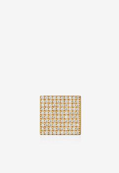 商品EÉRA | Special Order - Long Beach Diamond Stud Earring in 18-karat Yellow Gold,商家Thahab,价格¥37092图片