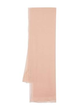商品Alberta Ferretti | Alberta Ferretti Finished-Edge Sheer Scarf,商家Cettire,价格¥2851图片