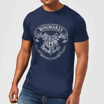 推荐Harry Potter Hogwarts Crest Men's T-Shirt - Navy商品