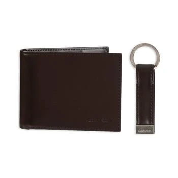 推荐Men's RFID Slimfold Wallet & Key Fob Set商品