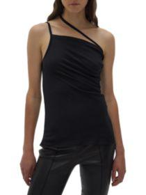 product Ribbed Asymmetrical Tank Top image