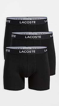 Lacoste | 3 条装贴身平角内裤商品图片,7折
