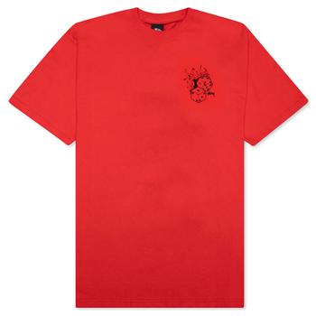 女装stussy短袖, STUSSY | Stussy Fire Dice Tee - Red商品图片 