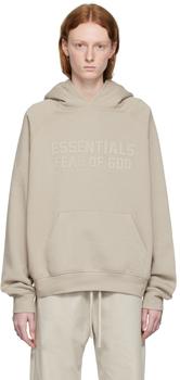 商品Essentials | 灰色连帽衫,商家SSENSE,价格¥563图片