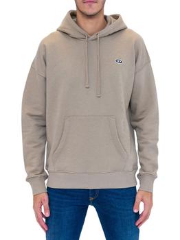 Diesel | Diesel Logo-Patch Drawstring Hoodie商品图片,5.4折起