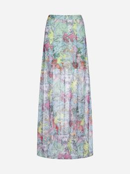 Alice + Olivia | Athena print maxi skirt商品图片,